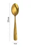 gold dinner spoon