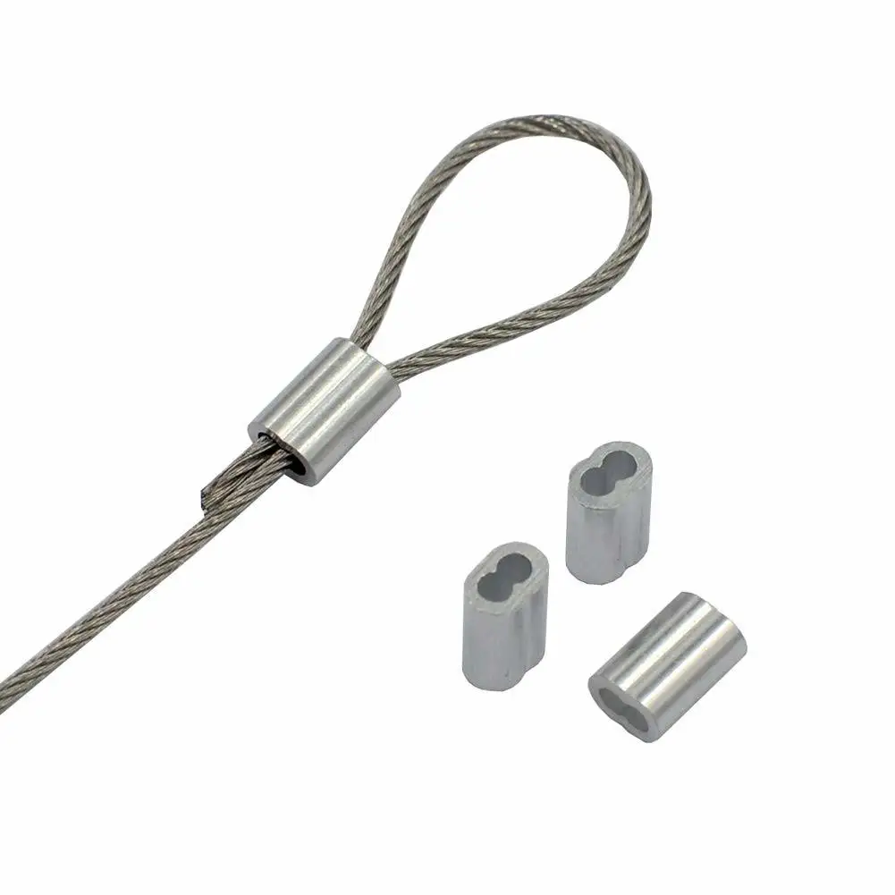 High Quality Rigging Crimp Aluminium Sleeves Ferrules For Wire Rope