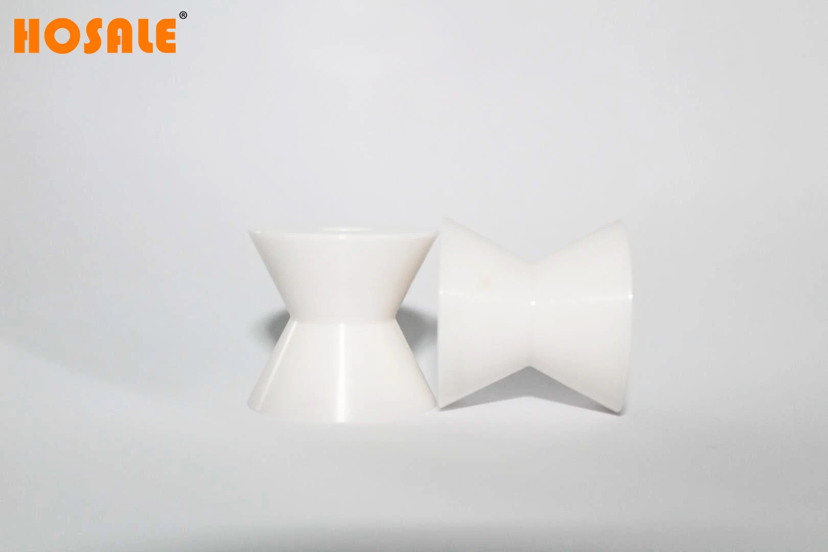 Endüstriyel Seramik İzolasyon 99 ZrO2 Zirkonya Seramik Tekerlek Tekstil Seramik Mekanik Tel Çekme Tekerleği