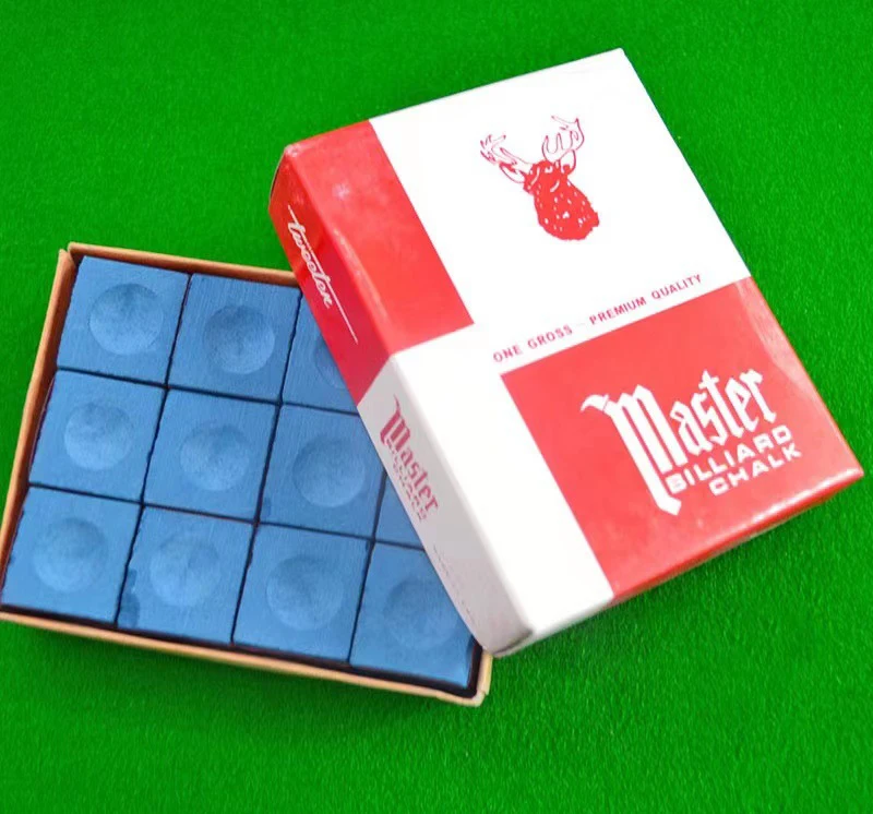Professional Grade Master Billiard/snooker/pool Cue Chalk Box With 12