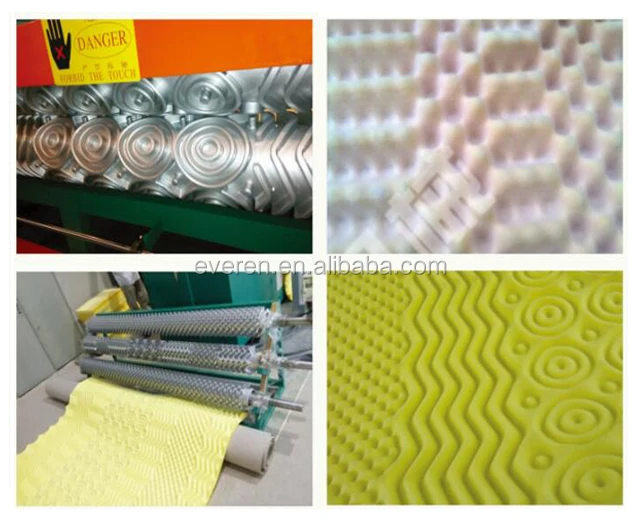 Wave-Shaped Profile Sponge Foam Cutting Machine