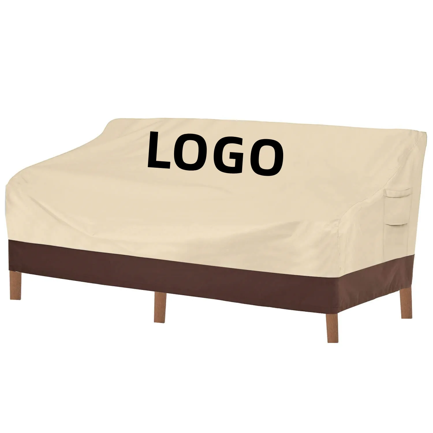 Горячая Распродажа 100% водонепроницаемый 3 Seater открытый патио лавка на двоих диванных чехлов мебель набор