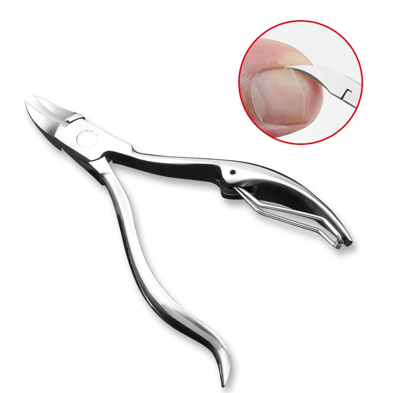 Professional Stainless Steel Thick Toenail Nippers Thick Toenail Clipper For Ingrown And Thick