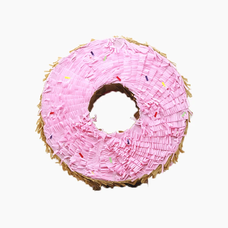 Модная детская пината для торта, трехслойная пината в форме торта, бумажная пината для вечеринки для детей