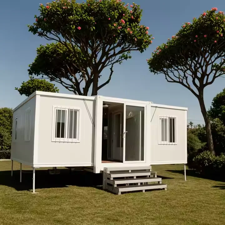 China Luxury 20 Foot 20Ft 40Ft Folding Mobile Shipping Prefab Villa Foldable Expandable Container House Price