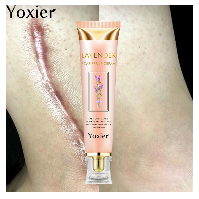 YOXIER Cosmetics Skin Care Moisturizing Oil Control Repair Smoothing Natural Lavender Face Cream