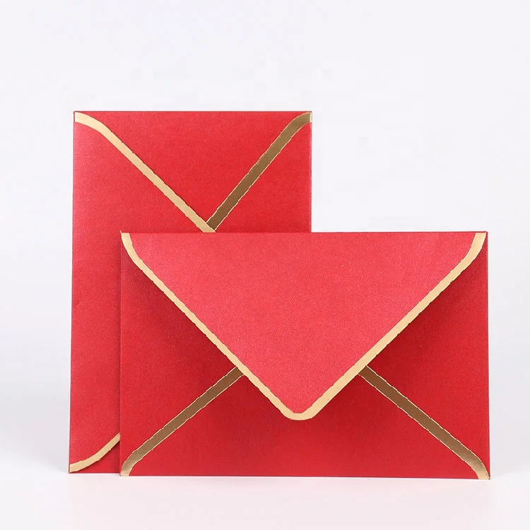 
Роскошные упаковочные бумажные конверты с позолоченными краями с синими приглашениями и надписями индивидуального логотипа 