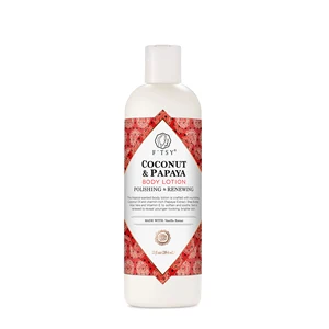 Organic Skin Whitening Lightening Moisturizing Papaya Extract Coconut Body and Hand Lotion OEM ODM Supply