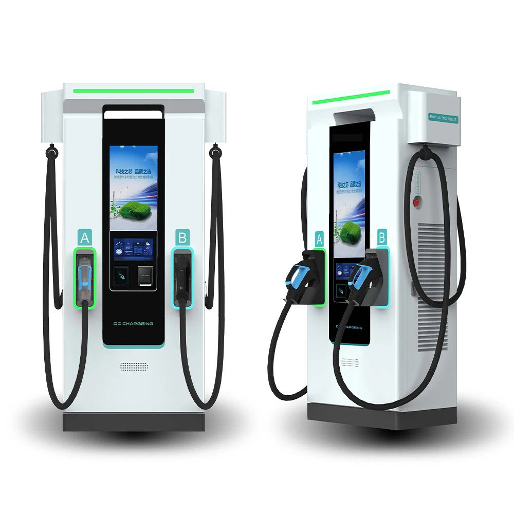 Factory Direct Supply CCS1 CCS2 GBT CHAdeMO  120kw Dual Gun New Energy Electric Vehicle Cha DC Fast Charger Ev Charging Station