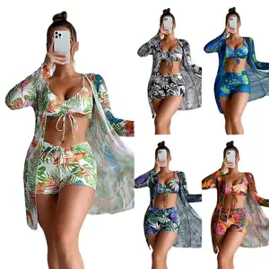 3 Piece 2026 Women Swimwear Beachwear Sexy