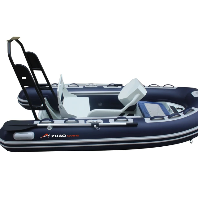 rib boat with motor rib hypalon inflatable aluminium hull rib boat