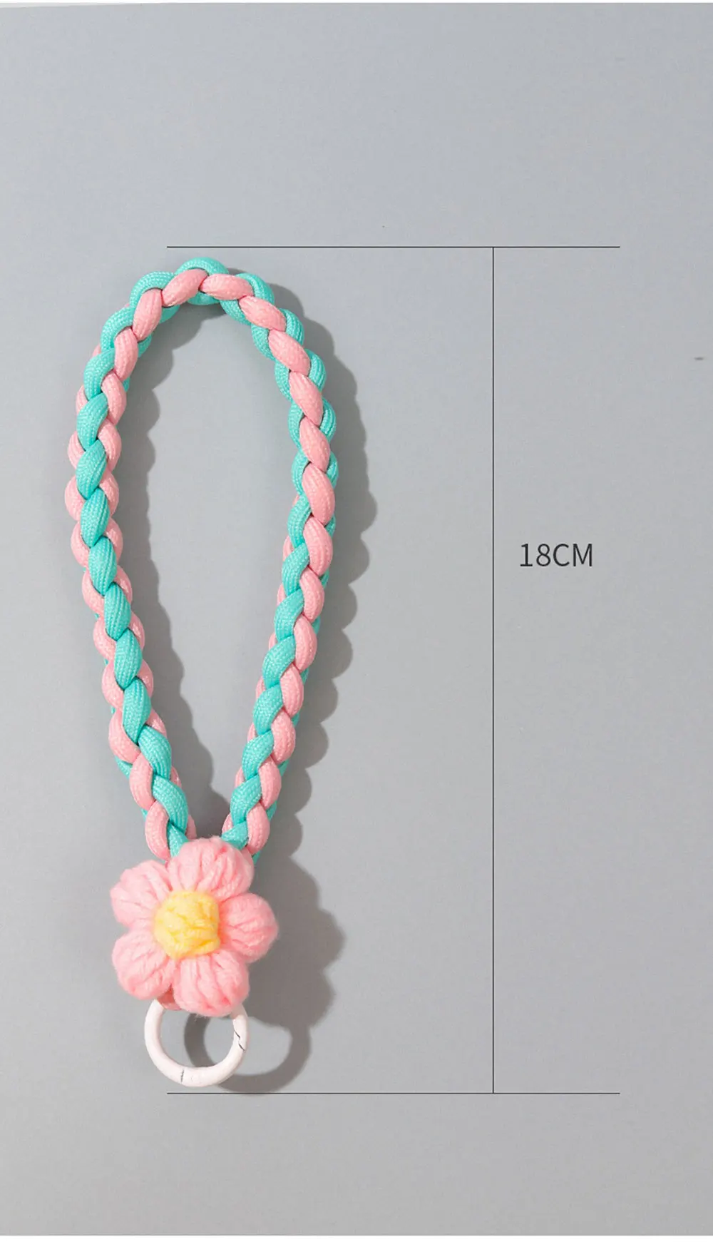 Flower Short Wristband Cell Accessories Universal For All Iphone Smart Strap Chain Mobile Phone Lanyard SJS033 Laudtec manufacture