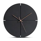 Concise Design Preciser Wooden Wall Clock For Living Room