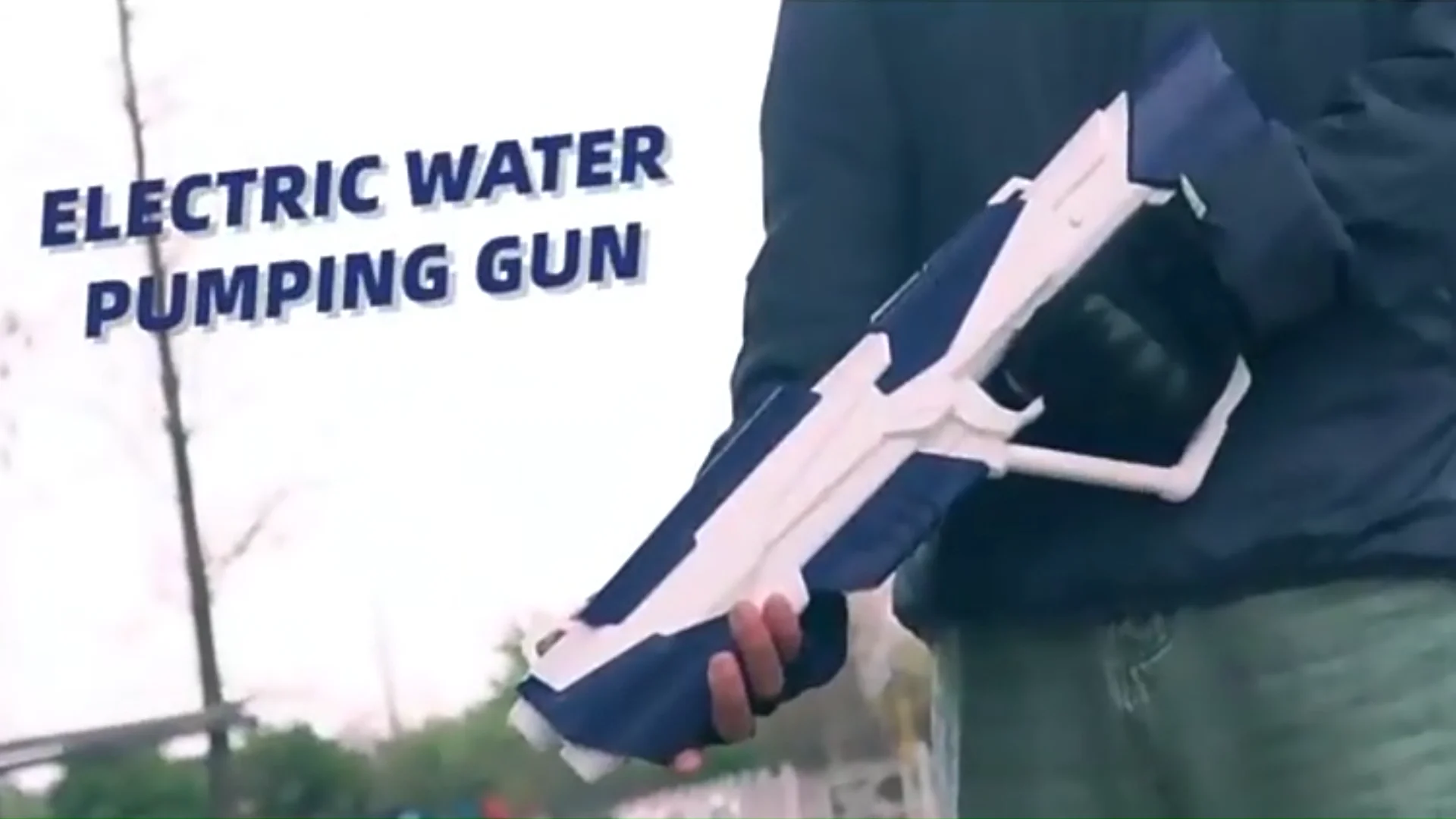 High Capacity Electric Water Gun With Automatic Water Super Soaker Gun