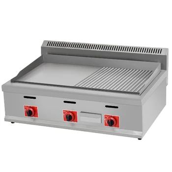 Hight Quality Commercial flat stainless steel griddle groove master chef stainless steele griddle