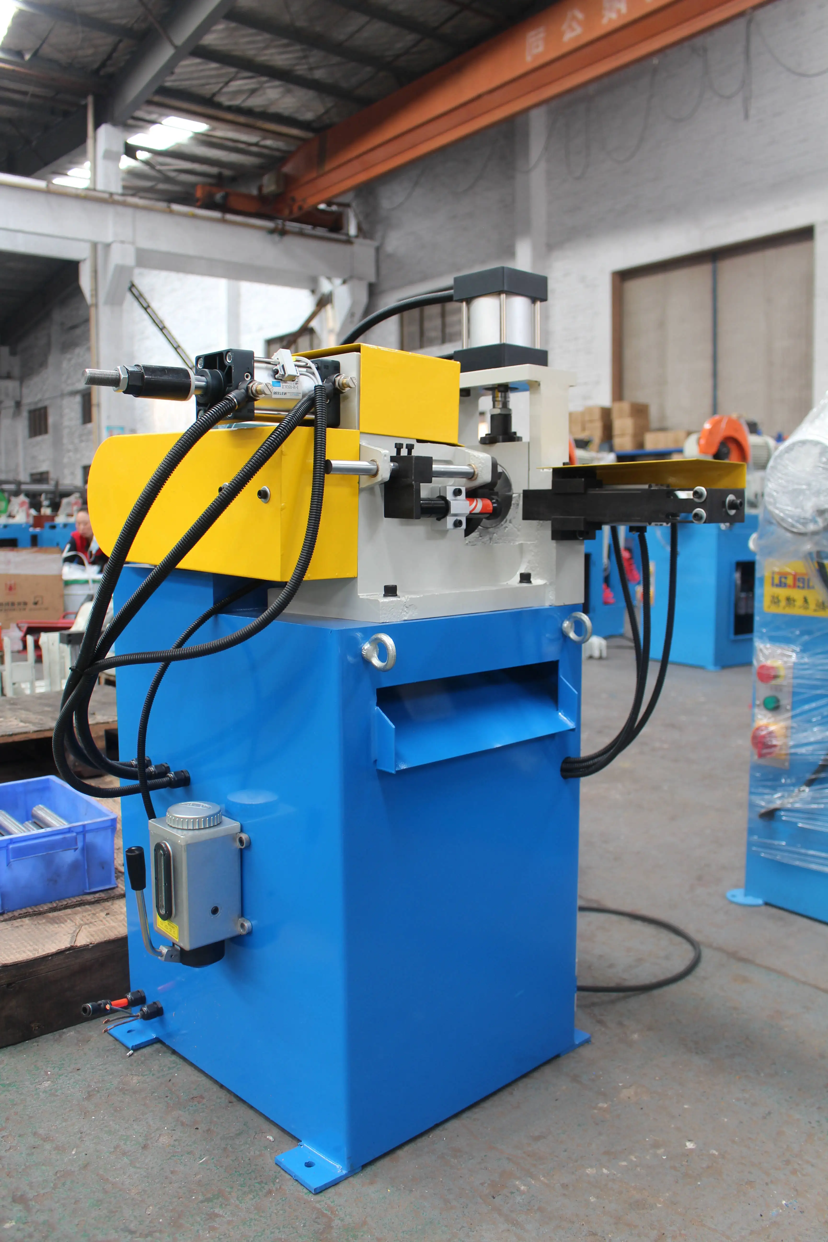 Yt 60 Manual Single Head Pipe Bar Chamfering Machine For Steel Pipe Bar