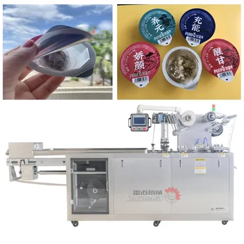 DPP155 Electric Blister Filling Packaging Machine Semi-Automatic for Manual Filling New Condition with Core Motor Component