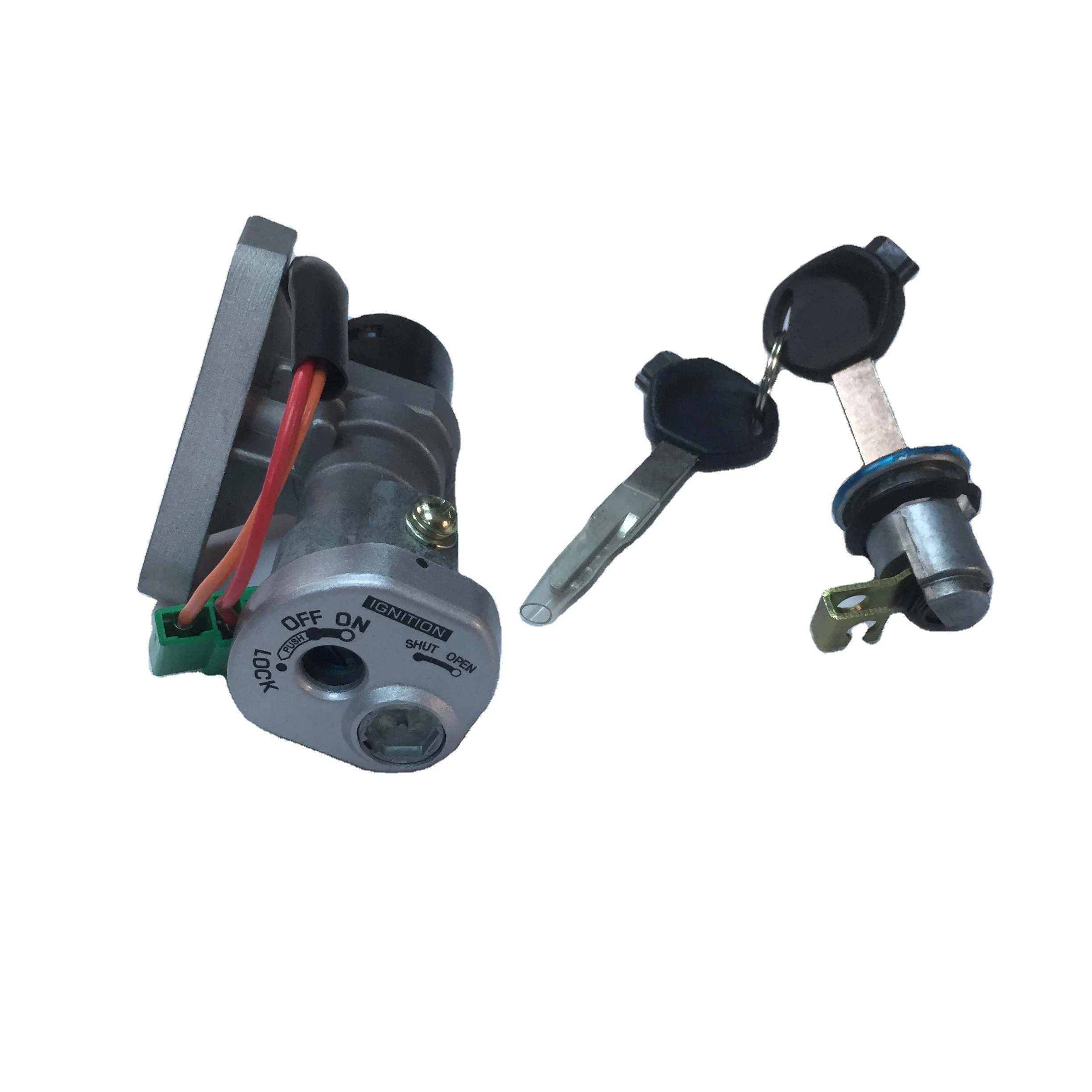 Оптовая цена прямая продажа запчасти для системы двигателя мотоцикла комплект замков зажигания