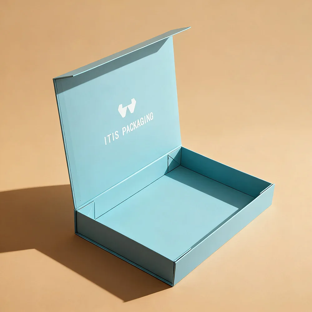 Multi-Functional Dress Box | Magnetic Seal Folding Packaging | Custom Printed Garment Box