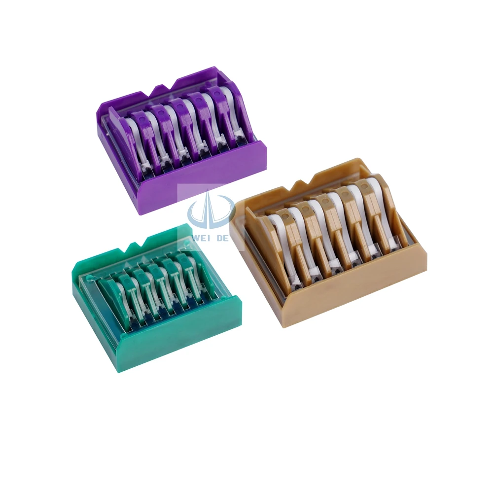 disposable endoscopic clips/ligation polymer clips/hemolock clip