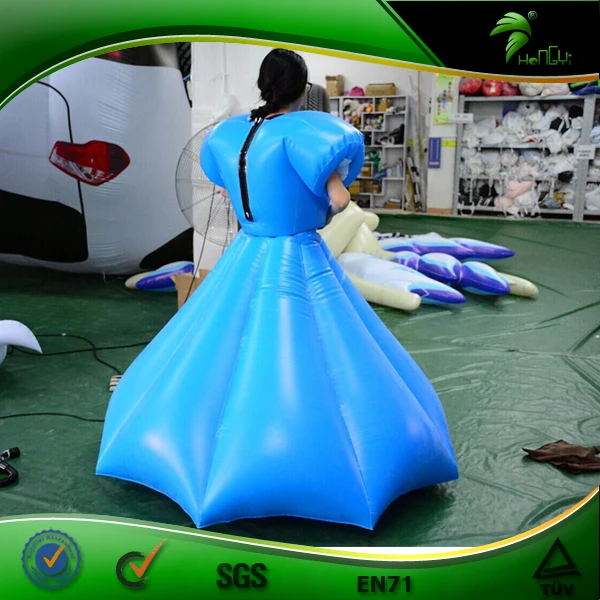 Squeaky Inflatable Dress Masquerade Party Inflatable Costume Hongyi Inflatable Suit