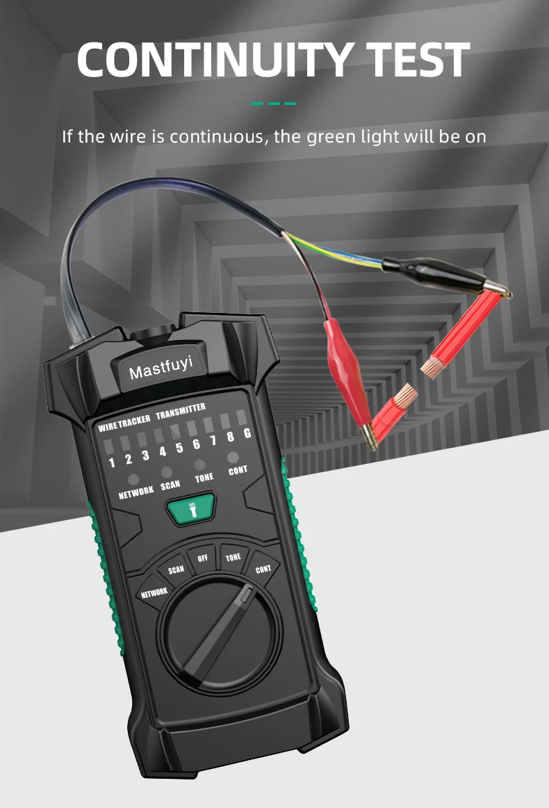 FY8169 Telecom Tool RJ45 RJ11 STP UTP LAN Diagnose Tone Tracer Network cable tester Wire tracer PoE living Detection