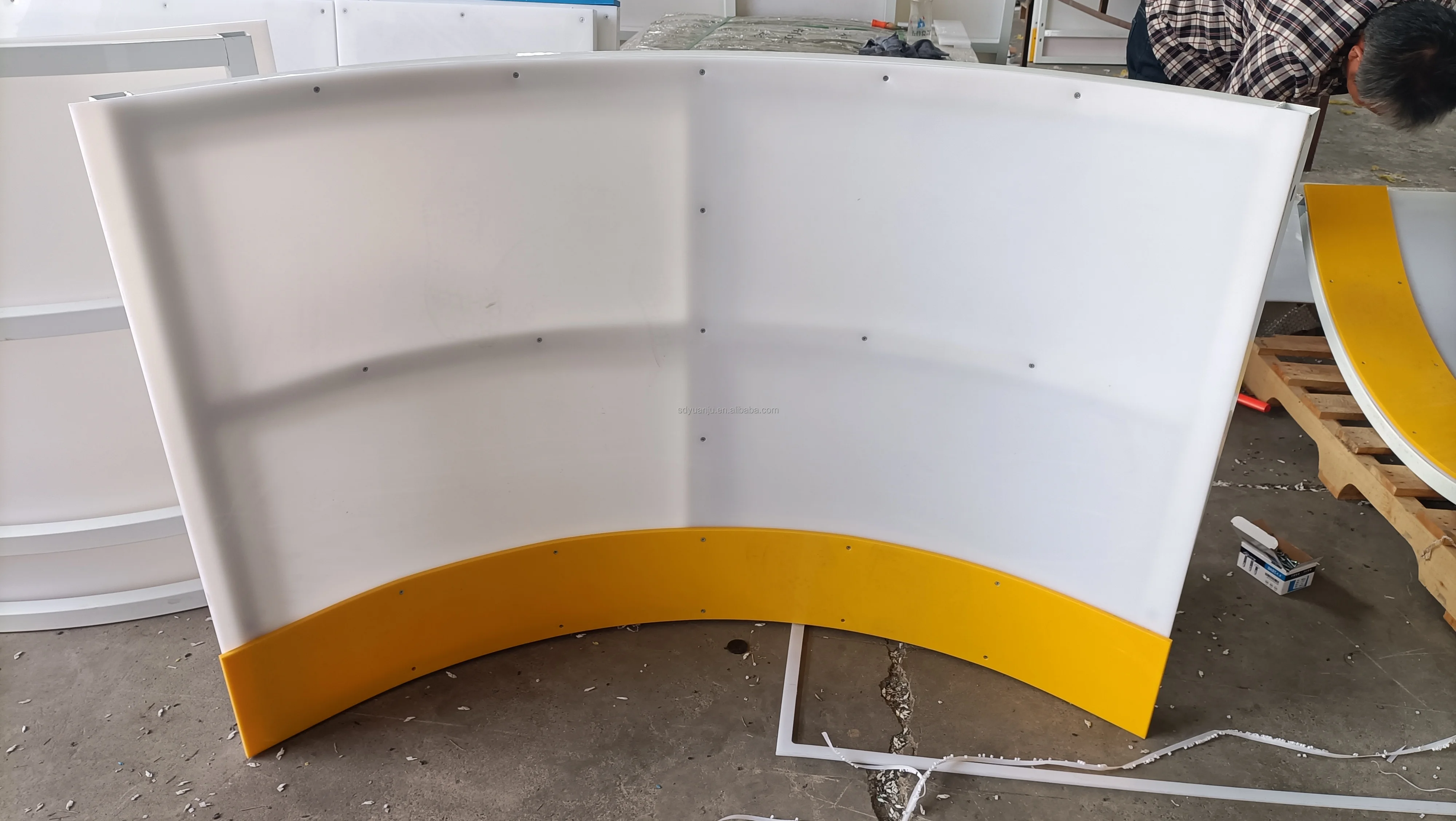 Hdpe Ice Hockey Rink Fence Panels for Sale - Ideal for Indoor and ...