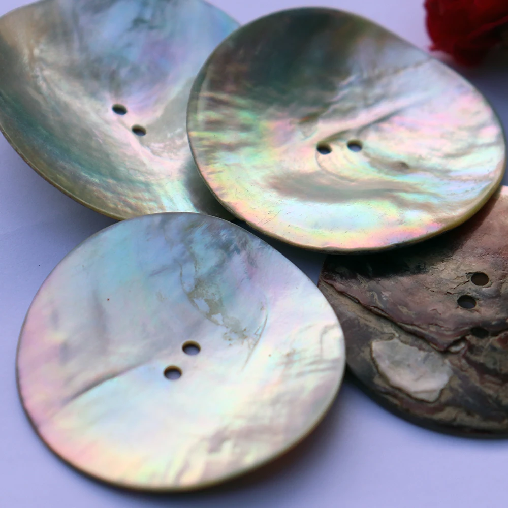 35mm - 50mm Large Akoya Shell Button for Sewing, DIY Decorative ...