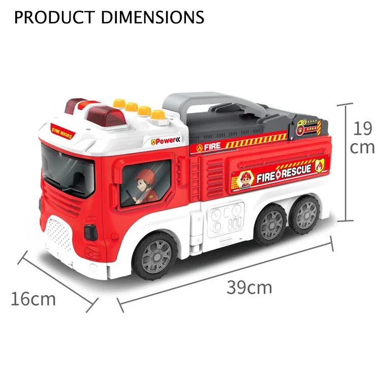 2 in 1 new fire truck| Alibaba.com