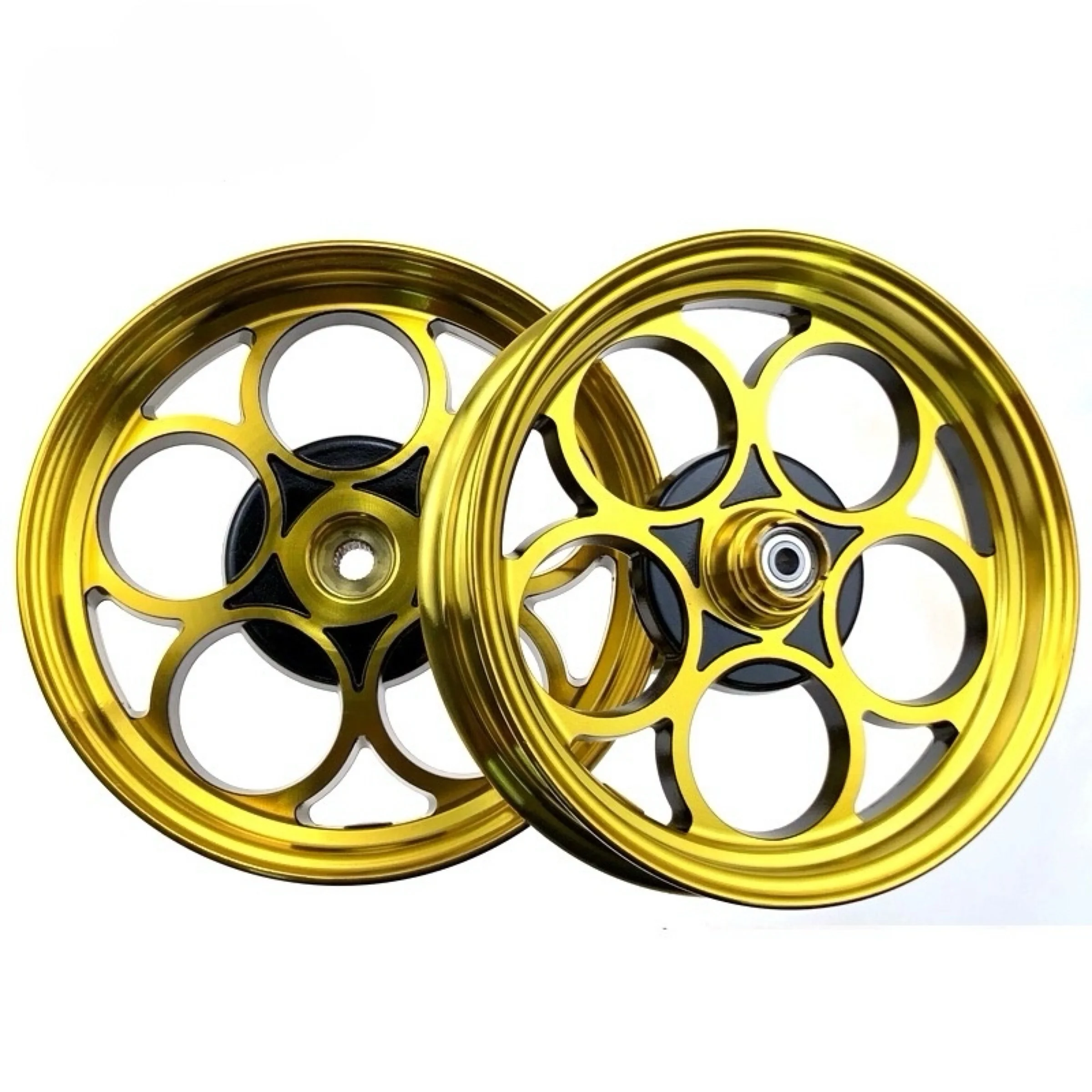 JSSHZ 10 Inch Motorcycle Rim Suitable Dio 50 10 " Motorcycle Wheels Fit Dio 50 18/28/34/35/56 Mofo Z4 Dio Af27