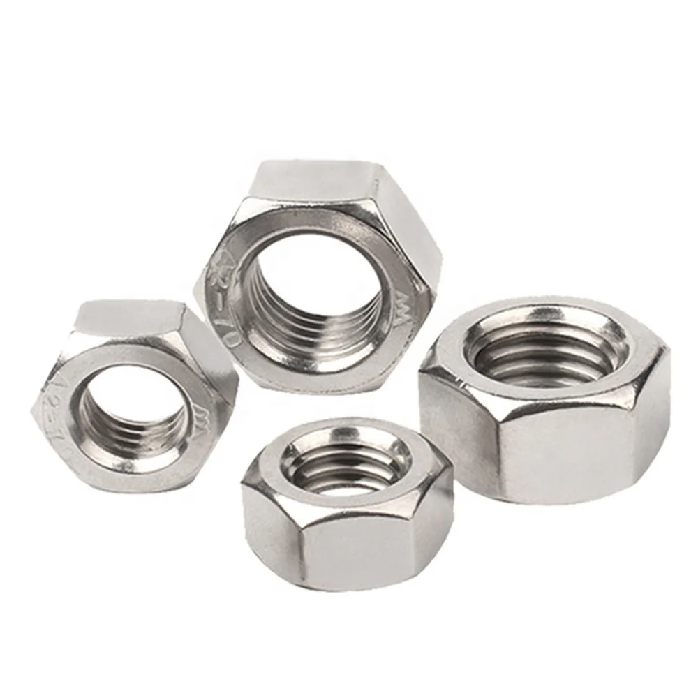Factory Custom Grade 12.9 10.9 Wholesale Stainless Steel Hex Revit Nut M21 2h Happy Bmx Private Label Dishes Luxury Nuts 100g