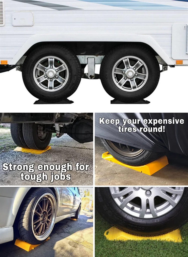 Tyre Saver Parking Mat Car Storage Pair Wheel Protector 
