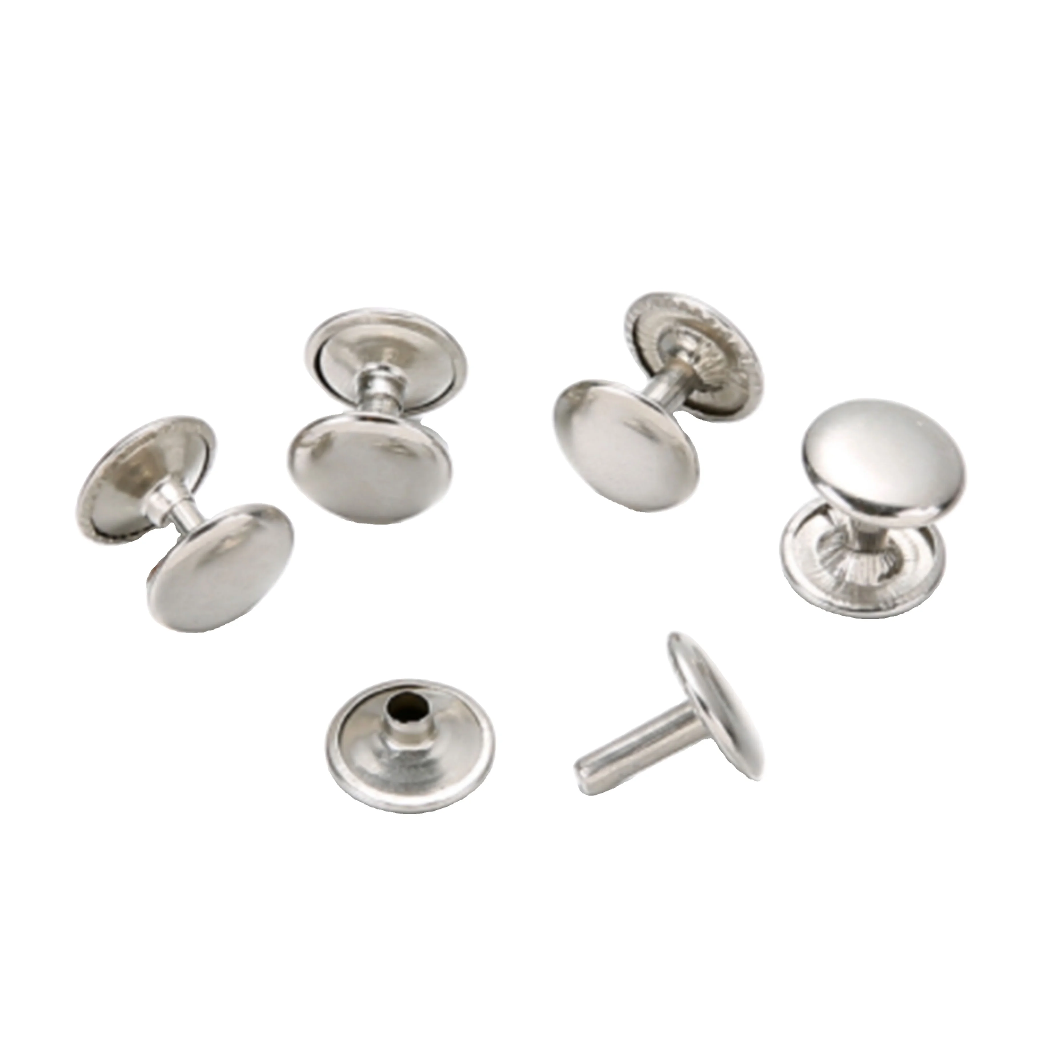 8 мм двойные заклепки высокого качества одинарные или кожаные декоративные