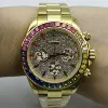 Gold Case+Diamond Dial