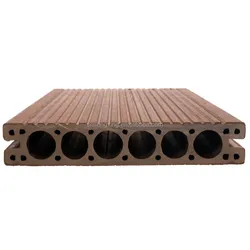 UV-resistant Hollow Co-extrude pvc plastic decking board