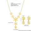 Bg031xlbg031eh-daisy necklace set