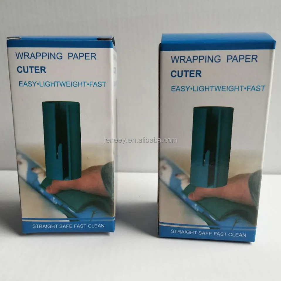 Wrapping Paper Cutter With Removable Handle Sliding Wrap Paper Cutter