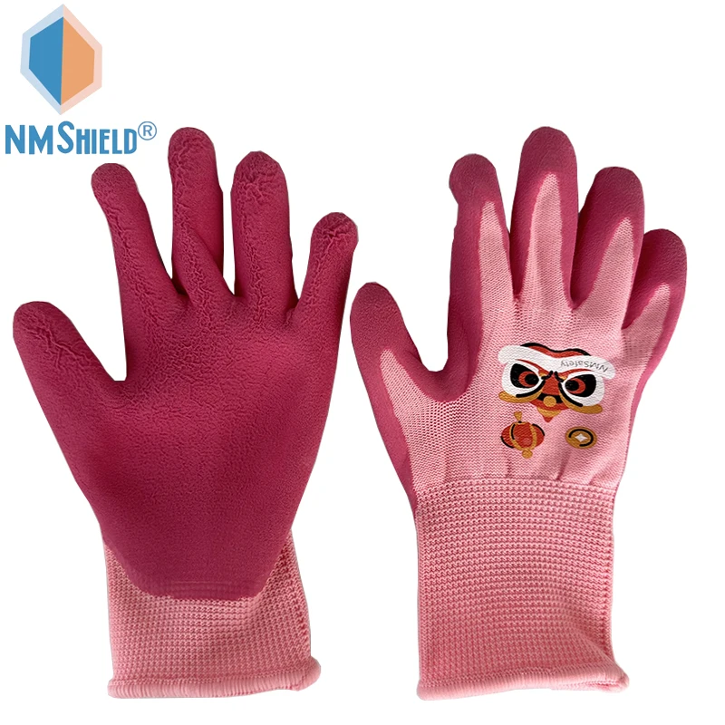 Nmshield Polyester Children's Glove Kid Gloves Garden Work Protection