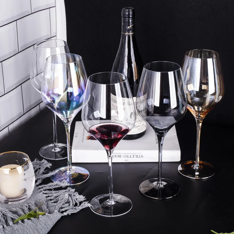 Stemmed Cristal Wine Glass Unbreakable Reusable Tritan Wine Glasses 4