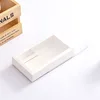 6 White Paper Box With Frosted PVC Sleeve