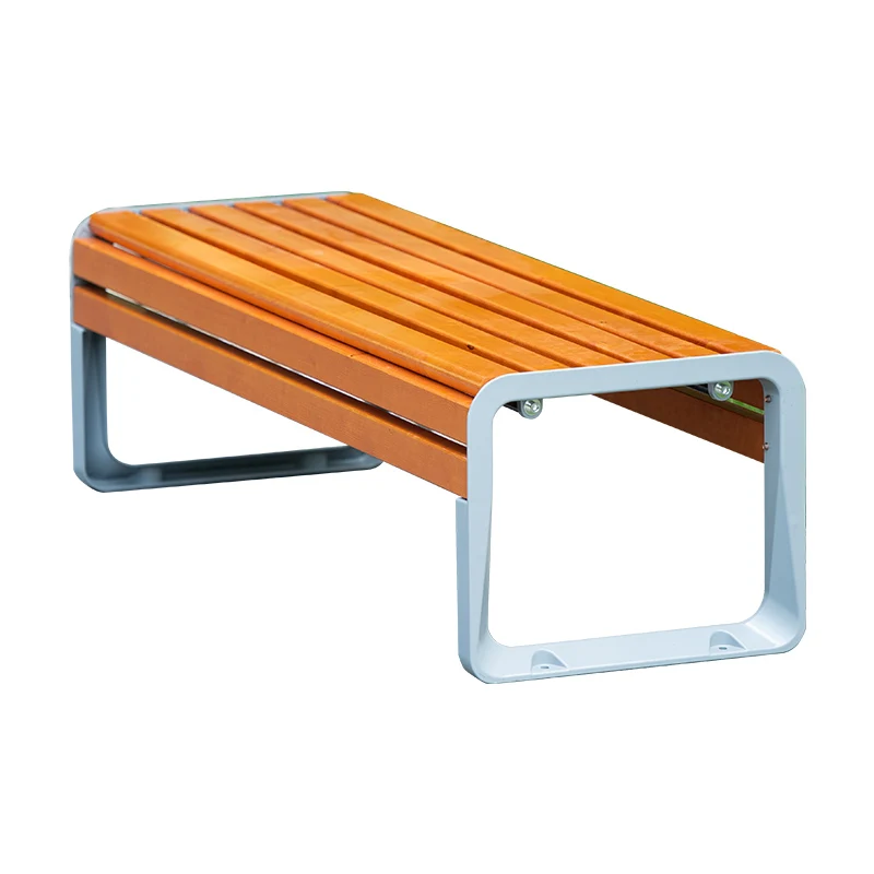 professional hot sale modern fashion long Anticorrosive wood composite park garden patio outdoor bench