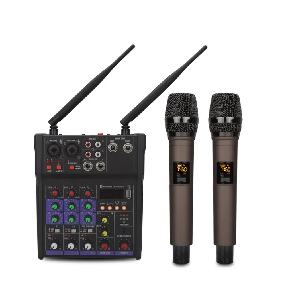 Professional Mixer Audio Equipment 