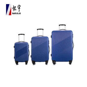 Wholesale Customized New Fashion Design Customized Multicolor Square Trolly Trolley Luggage Suitcase Sets
