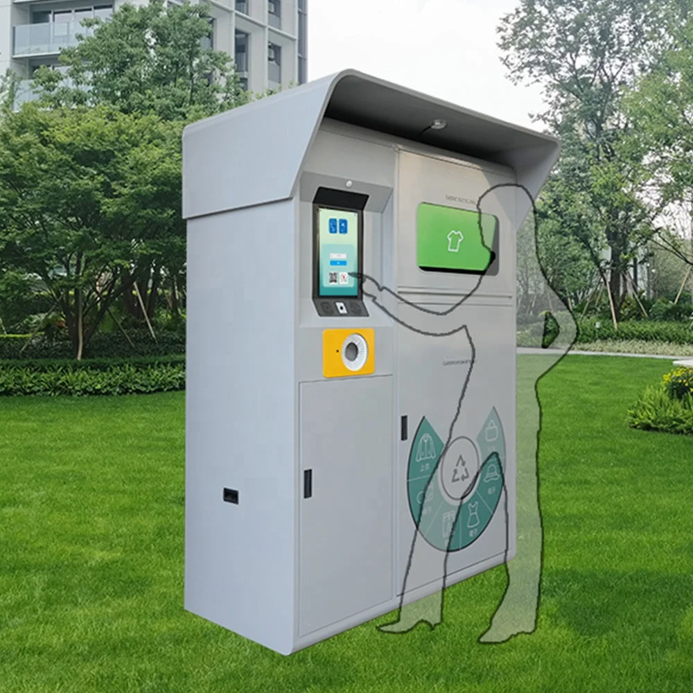 Intelligent Recycling Box Smart Donation Bin Smart Clothes Recycling Waste Bin