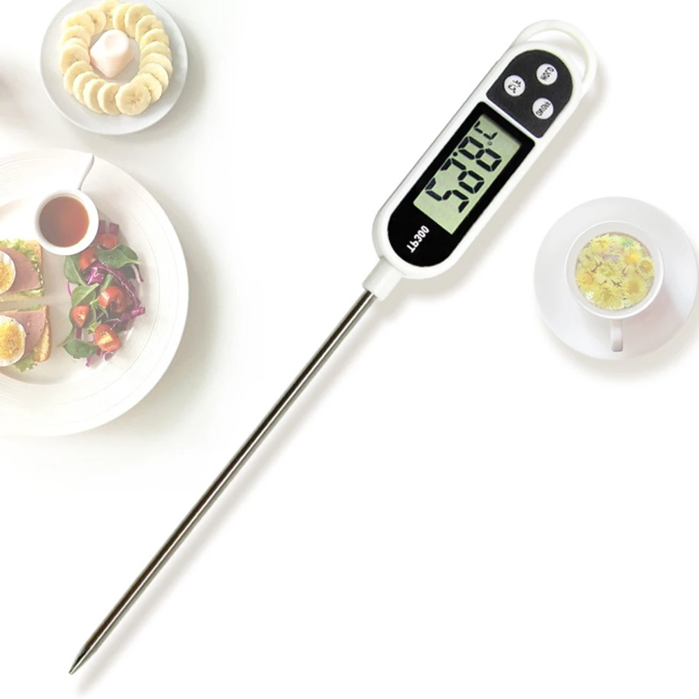 Digital Kitchen Food Thermometer For Meat Cooking Food Temperature Meter  Gauge