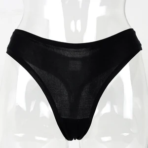 OEM Designs Underwears Ladies Sexy Lace Hig Cut Panties Girls Sweet Cotton Comfortable Lingerie