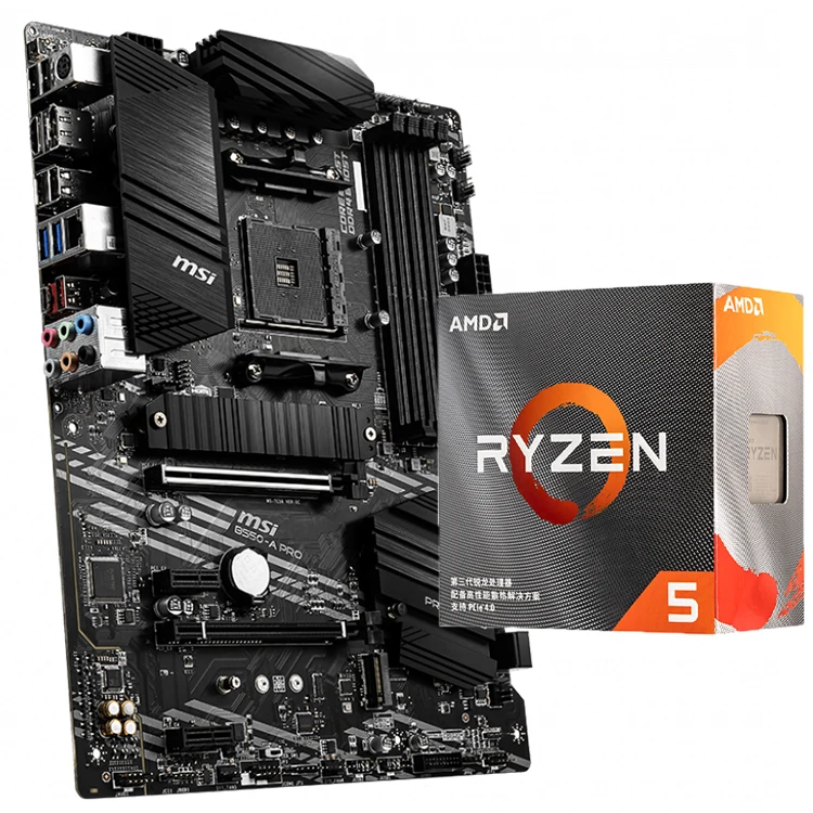 MSI B550-A PRO Motherboard - Ideal for AMD Ryzen Processors