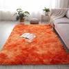 Tie-dye tangerine orange