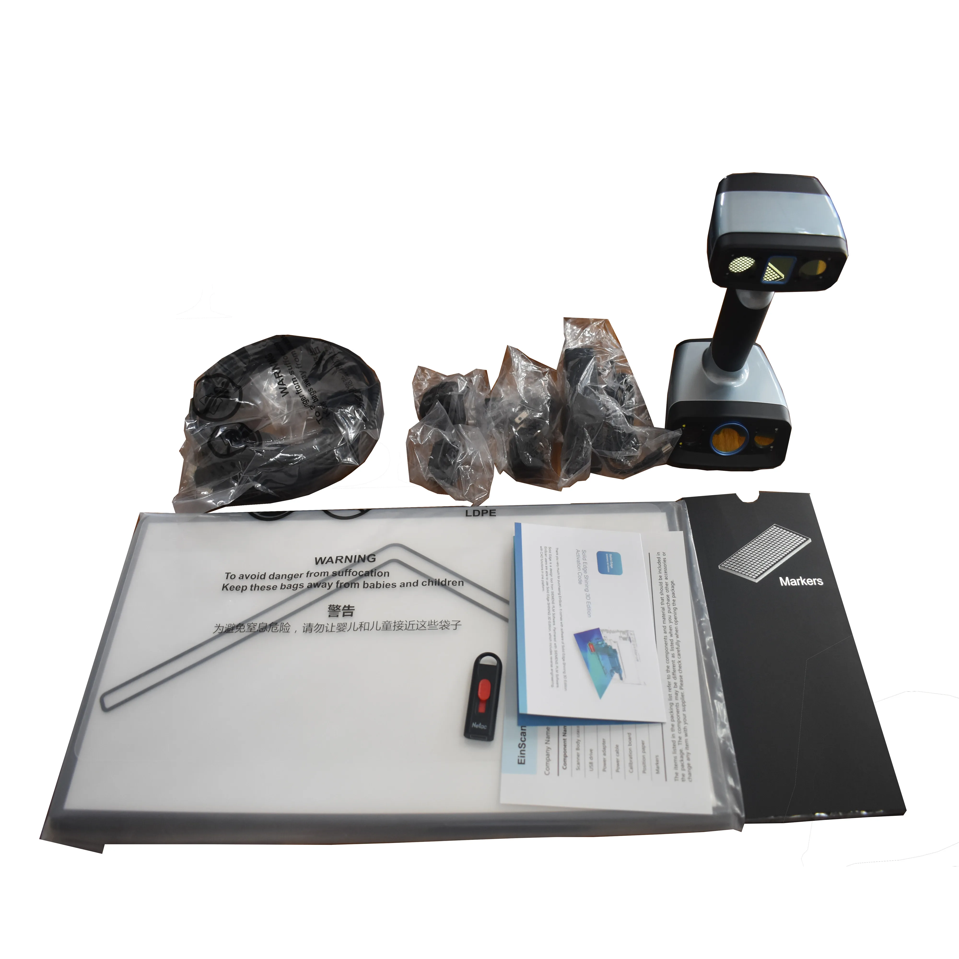 Einscan HX Handheld 3D Laser Scanner for Reverse Engineering in ...