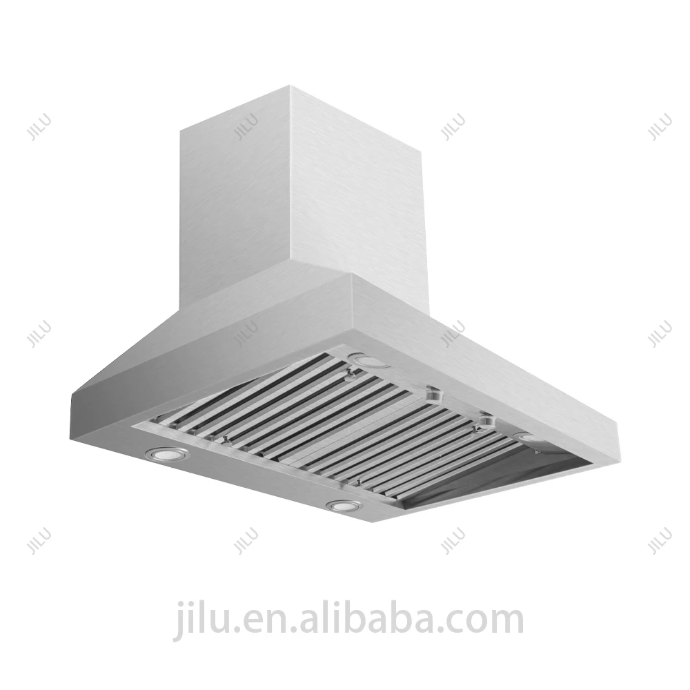 China Factory Price Stainless Steel Wall Mounted Electric Range Hood for Kitchen Household Use factory